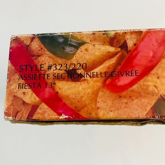 Stylesetter Thick Heavy Frosted Glass Platter Serving Tray Over 3lbs - Picture 9 of 12